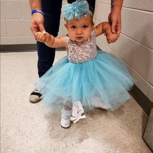 6-12 month tutu pageant dress